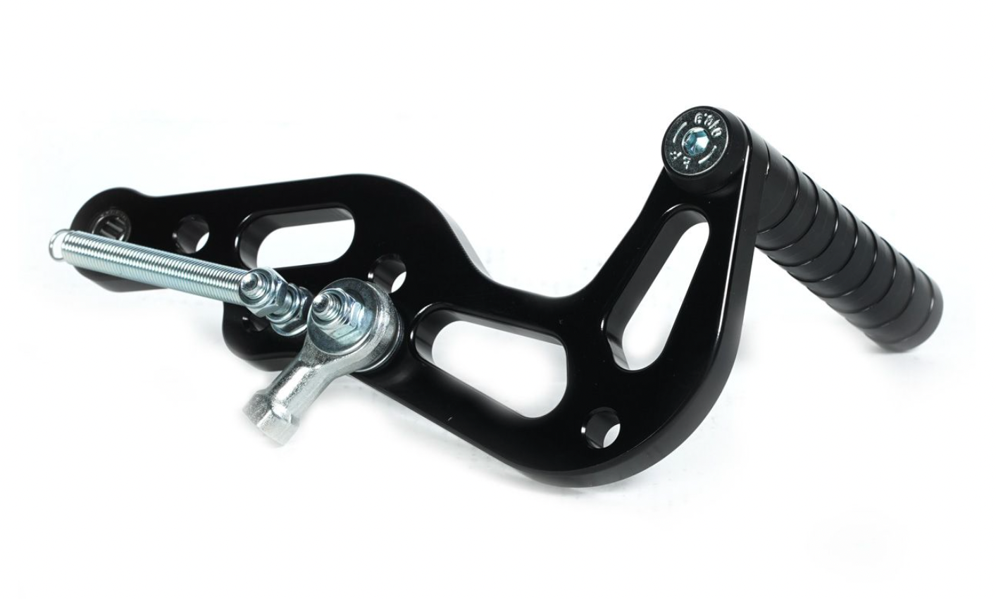 Kart Republic Mini Kart Brake Pedal Alu Mini Black Anod